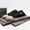 Paris High Top Sneaker canvas schoenen zwart vernietigd katoen wit rubber 2022 Nieuwe klassieke vintage distressed mule gebreide wassen oud effect gevulkaniseerde sole halve slippers