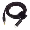 Charge rapide PD CALBE USB-C de type C mâle à 5,5 * 2,5 mm dc pointe PD pour ASUS, ACER, HP, TOSHIBA / Câble convertisseur NEC