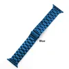 Metal Smart Stems For Apple Watch 7 Storlek 45mm 41mm Band Rostfritt stålarmband Armband Fit IWATCH 6 5 4 3 2 SE 42 44mm 40 38mm Bands