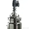 ZZKD Lab Supplies Customize 20L Chemical Reactor Stainless Steel Reactor Jacketed Reactors with Stirrer Motor