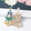 Dingle ljuskronor topp trend design smycken örhängen för kvinnor kristall nyhet söt temperament flicka ovanliga tillbehör avancerade första cho