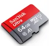 32GB/64GB/128GB/256GB SDK 스마트 폰 실제 용량 고화기 카메라 마이크로 메모리 SD 카드 100MB/S UHS-I C10 고품질 TF 카드