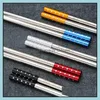 ChopSticks Flatware Bar Bar Home Garden Metal Stainlist Steel 304 Vacuum Anti ankid High