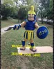 Knight Mascot Kostym Spartansk Trojan Kostym Anpassad Fancy Dress Anime Cartoon Character Carnival Costume Mascotte41874