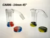 Shisha-Teile und Zubehör aus Glas, Aschefänger, 14-mm-Diffusor mit Gummi. 14mm 45° oder 90° CA006