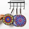 Moroccan Style Placemat Western Food Tableware Dining Table Mats Pads Bowl Cup Coaster For Kitchen Ceramics Accessory 220627