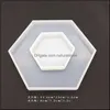 Octagon Heart Rhombus Sile Molds Diy Resin Craft Mold Jewellery Making Epoxy Polymer Clay Mud Board Drop Delivery 2021 Jewelry Tools Equip