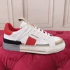 2022 Herr Autumn Winter Flat Shoes Thick Sole Tennis Sneaker Womens Low Top White Casual Trainer äkta läder spetsar upp