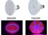 LED Grow Light E27 220V طيف كامل مصباح Phyto المصباح 60leds للنباتات الداخلية نظام الزهور الزهور