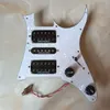 Atualização de pickguard de guitarra hsh carregada comutador multifuncional preto dimarzioibz alnico captadores para rg guitarra de soldagem de guitarra