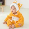 Winter Baby Kleidung Panda Kaninchen Strampler Junge Kostüm geboren Für Bebes Kleidung Kinder Mädchen Overall Kleinkind Säuglingsschläfer 210729282C8611148