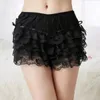 Sexy mehrschichtige Spitzen-Shorts für Damen, Sommer, Bänder, Rüschen, elastische Taille, Kuchen-Shorts, süße Bottoming-Lolita-Shorts für süße Mädchen 220419