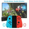 100% nuovo controller di gioco Bluetooth wireless per Nintend Switch Sinistra Destra Joy Grip Grip Con Gamepad Joystick con imballaggio al dettaglio Dropshipping