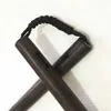 Retail/wholesale wooden nunchakus ebony wood rope diamond knot wood rope two section stick nunchaku combat nunchuck with