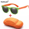 Детские детские солнцезащитные очки детские солнцезащитные очки мальчики девочка детская силиконовая безопасность 100 UV400 очки с корпусом 220705