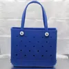 2022 38/32 / 13CM Candy Color Multicolor Luxury Bucket Beach Tote Bag Silicone Eva Pineapple Tie Bag di piccole dimensioni