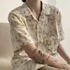 Hip Hop Streetwear boutonné chemises d'été mode japonaise graphique t-shirts Ropa Mujer bureau dame Harajuku hauts Vintage 220527