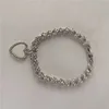 sublimation vierge Nouvelles femmes bracelets zircon liaison chaîne de transfert à chaud imprimerie bijoux consommables prix