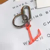 Designer Keychain Gold Letter Buckle Car Key Chain Girls Bag Pendants Lovers Couple Keyrings Portachiavi Luxury Carabiner Keychain3378555