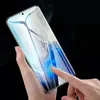 2022 Samsung Galaxy S22用2022ケースフレンドリーな強化ガラス3D湾曲したポップアップスクリーンプロテクターS22注20超10 9 8 S7エッジS8 S9 S10 S20 S21 PLUS