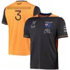 F1 팀 티셔츠 2022 새로운 레이싱 드라이버 티셔츠 F1 Formula One Racing Short-Sleeved Quick-Drying Top은 사용자 정의 할 수 있습니다.