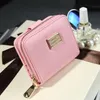 Wallets Women PU Leather Short Wallet Cards Holder Small Zipper Bag Purse