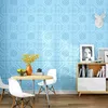 4 Colors 10pcs set 3D Wall Stickers Self Adhesive Tile Waterproof Foam Panel Living Room TV Background Wallpaper DIY Home Decor 220607