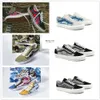 Shoes Co branded camouflage high low top casual board for men women Retro cashew blossom fashion canvas high trend