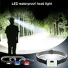 MINI COB LED -cykelljus camping strålkastare strålkastare vattentäta 3 lägen utomhus cykling strålkastare fiske ficklampa huvud fackla turismutrustning