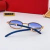 Nuevas gafas de sol C Gafas de dise￱ador Gafas de sol para hombres Diamond Micro pavimentado Marco peque￱o Oval ￳valo Gold Metal Made Shooting Bonnie Sun Gaflass