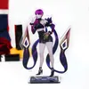 Spel action figurer lol k / da akryl stativ modell ahri kaisa akali evelynn karaktär cosplay k / da tallrik skrivbord dekor stående tecken aa220318