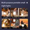 USB Rechargeable Led Light Colorful Touch Sensor Bedside Night Light For Sleeping Relaxing