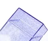 Ganska transparent färgglada plast bärbar tobakscigarettfodral Lagring Flip Cover Box Innovativ skyddsskalrökning