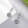 Stud Trendy Water Drop Cubic Zirconia High Qulity Gold Color Dangle Earrings For Women Classic Wedding JewelryStud Dale22