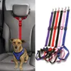 Cintos de segurança de náilon cinto de segurança para carro para animais de estimação coleira ajustável para apoio de cabeça cinto para acessórios para cães 220624