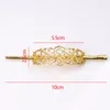 Womens Metal Hairstick Long Hair Fork Hollow Out Antique Vintage Decorative Stick Hairpin Antique Barrettes Rhinestone Jewelry