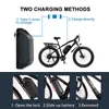 La più recente batteria stile Big Jumbo 52V 19.2Ah 21Ah 48V18Ah downtube ebike Batteria 36 volt 28Ah 25.6Ah 24AH 20Ah per motore 1000w 1500w