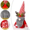 Christmas Decorations Product Decoration Snow Hat Antlers Red Faceless Doll Rudolph DollChristmas