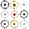 Wandklokken Klok Real Quartz Woonkamer Moderne Horloge Horloge DIY 3D Acryl Spiegel Stickers Home Decora