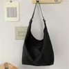 Evening Bags Simple Casual Women Shoulder Black Nylon Tote Handbags Large Capacity Female Under Arm High Quality Shopping
