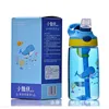 Children Water Bottles Portable Outdoor Safety Tritan A Free Students Girl Birth Gift 480ML Juice Draw Drinking Cup Customized 220706