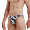 Onderbroek sexy mannen ondergoed briefs streep jockstrap gay heren cuecas korte bikini onder slijtage man e-087underpants