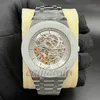 41mm iskelet izle lüks erkek izle otomatik mekanik saat erkekleri izle 37mm dalgıç spor çelik bant 5atm hareket izle montre de luxe 34mm kadın kuvars saat