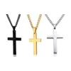 custom herren cross halskette