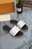 Skóra cielęca damska pantofelka pani dziewczyna outsole letnia złoto tone koło klamra akcesoria zamek IT płaski mule Slides Slipper Thong Sandal Shoes Size35-43