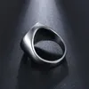 Кластерные кольца винтажный панк-стиль серебряный цвет титановый титановый из нержавеющей стали ирландский кольцо в келтике для мужчин женщины ретро-ювелирные украшения Размер 7-13Cluster