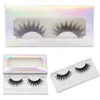 3D Mink Lashes Faux Mink الرموش الطبيعية الطبيعية الطويلة الدرامية الفائقة الفائقة