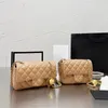 حقيبة الكتف الفاخرة المرأة مصمم سلسلة صغيرة الكرة الذهبية حقيبة يد أزياء أكياس السوبر