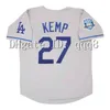 Na85 2008 Retro 99 Manny Ramirez Jersey 44 Darryl Strawberry 27 Matt Kemp 16 Andre Ethier 29 Adrian Beltre 55 Russell Martin 5 Nomar Garciaparra