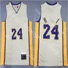 Mitchell and Ness Retro Stitched Men Basketball Allen 3 Iverson 24 Jerseys 23 Michael Treamable Team Red White Blue Stripe